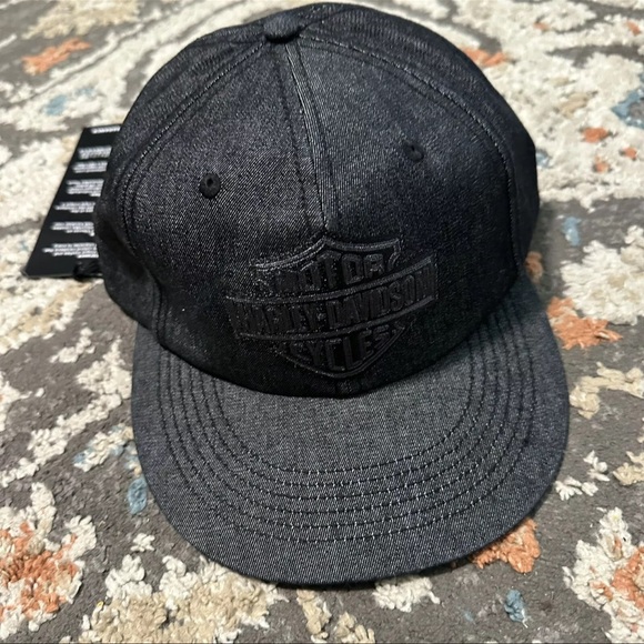 ✔️HARLEY DAVIDSON MENS SNAPBACK HAT NWT - Picture 3 of 10